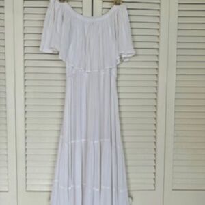 ELAN WHITE  FULL LENGTH WEDDING DRESS